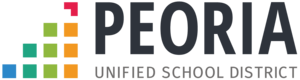 Peoria Unified Community Education Logo